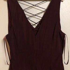 🌸 Bundles: 4 for $15 🌸 burgundy dress